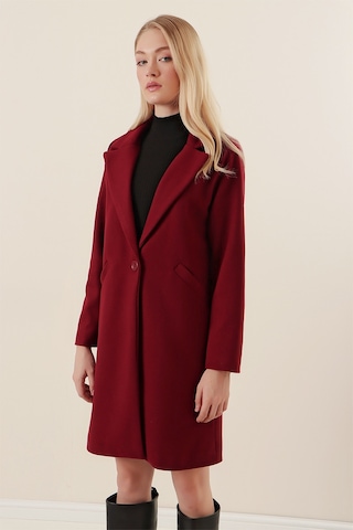 9085 Kaşe Kaban - Bordo 9085bgd19-003-12489 001