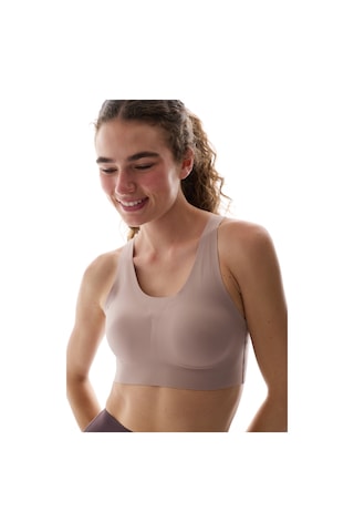 Penti Bej Stretch360 Orta Destek Çıkarılabilir Pedli Zero Feel Spor Sütyeni A.kahverengı