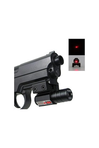 At Taktik Kompakt Kompakt Ray Tipi Lazer Hizalama Aparatı - 22mm
