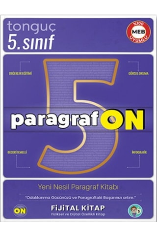 Tonguç Yayınları 5. Sınıf Paragrafon Soru Bankası Tonguç Yayınları 5. Sınıf Paragrafon Soru Bankası