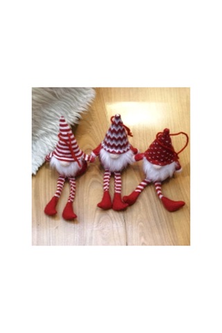 20 Cm İskandinav Peluş Gnome Yılbaşı Şans Cücesi Ağaç Ve Masaüstü Süs