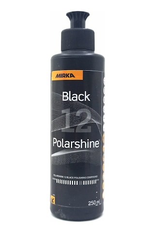 Pasta Cila Seti Epoksi Parlatma Polisaj Seti Mırka 12 Black Cila 250 Ml Yumuşak Ped 150 X 25 Mm