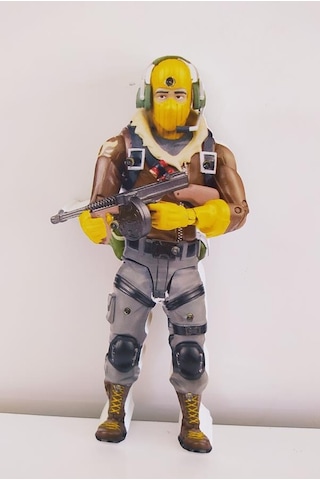 Fortnite Raptor Ahşap Led Pano Gece Lambası Biblo Ahşap Masa Deko