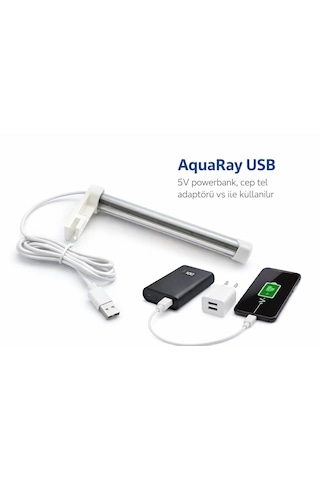Aquaray Usb Akvaryum Işığı 5v Nano Akvaryum Led Aydınlatma Fanus Lambası