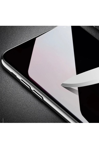 Samsung Galaxy Uyumlu A10 Tam Koruma Hayalet Ekran 9H Hd Görüntü