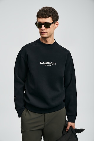 Lufian Dark Erkek Sweatshirt Siyah Siyah 112030182100100 Siyah