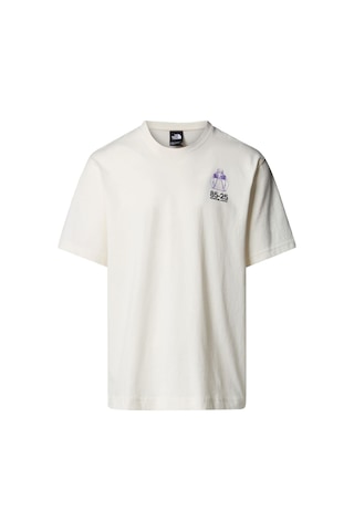 The North Face U S/s Mnt Annıversary Relaxed Tişört Nf0a8dn5qlı1 Beyaz