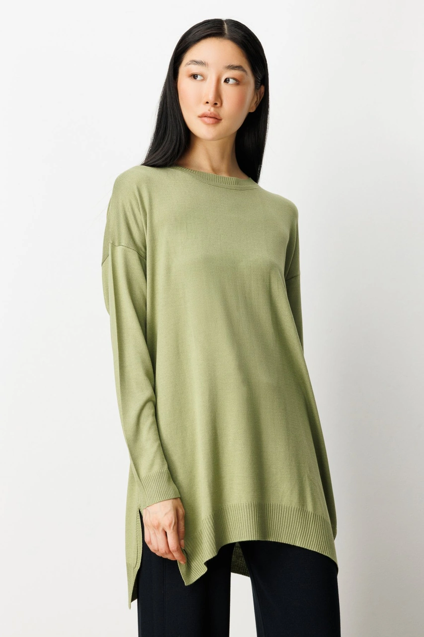On Kadın Salaş Verev Tunik 65316 Kiwi Kiwi