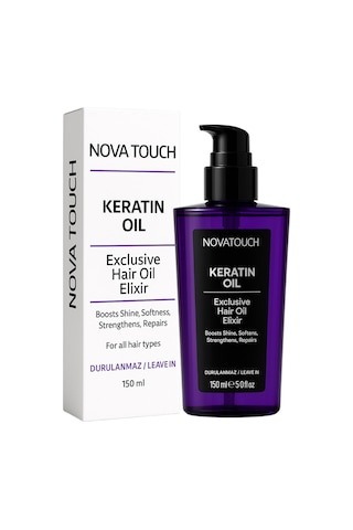 Aşırı Yıpranmış Saçlar İçin Keratin Bakım Yağı 150 Ml