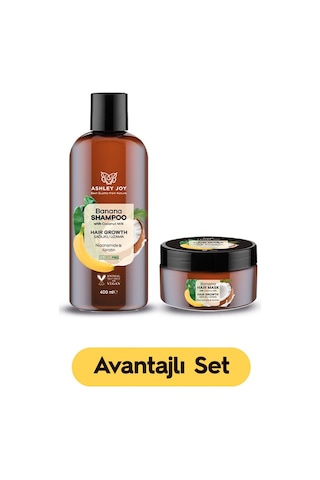 Hızlı Uzamaya Yardımcı Keratin Içeren Besleyici Sülfatsız 2'li Bakım Seti