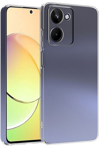 Vivo Y36 4g Kamera Korumalı Süper Silikon Şeffaf Kılıf