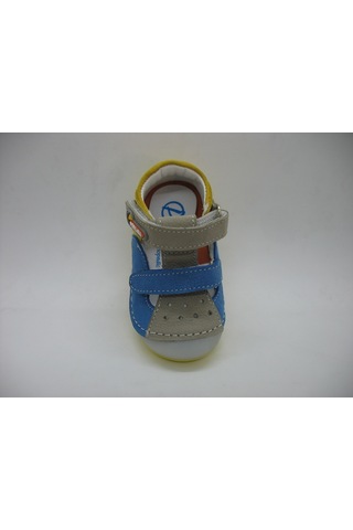 Angelokids Perlina 01102 Doğal Deri Ortopedik Ilk Adım Ayakkabısı 18-21 (422289230) Mavi