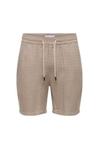 Only & Sons Onstel Latham 0257 Shorts Noos Erkek Kahverengi - 22031850
