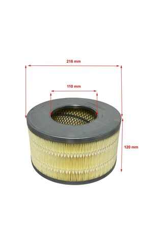 Toyota Uyumlu Hilux Vı 2.4 D, 2.5 D Ortası Kapalı Tip 97-2004 Hava Filtr
