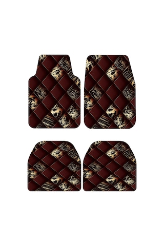 Dekoratif Oto Paspas Takımı Her Araca Uyumlu Araba Paspası