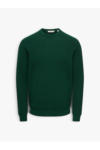 Only & Sons Onstobı Reg Ls Crew Knıt Erkek Yeşil Kazak - 5044336
