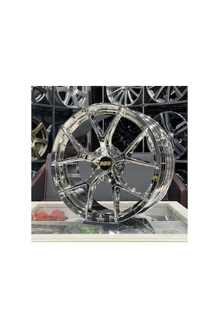 19 İnç 5x120 F10 F30 Uyumlu Bbs Fı-r Hava Kanallı Forged Krom Jant Modeli 4adet