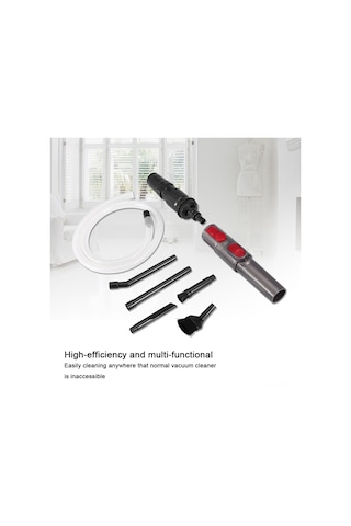 Tenfowee 9 Parça Mikro Temizlik Aleti Seti - Araç, Makine Ve Elektrik Cihazları İçin, 28mm/35mm Süpürgelerle Uyumlu, Dayanıklı Plastik