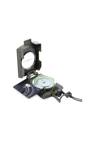 -prizmatik Suya Dayanıklı Işıltılı Pusula Ile Kılıfı Askeri Ordu Kamp Yürüyüş Seyahat Için Jeoloji Pusula