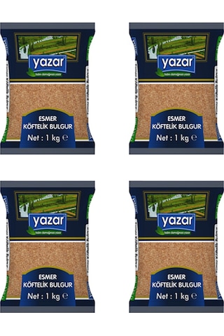 Yazar Esmer Köftelik Bulgur 4 x 1 KG