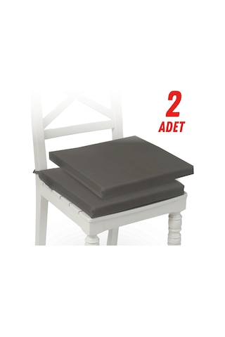 Xpermate 2'li Sandalye Minderi Su İtici Kumaş 40 x 40 CM Antrasit
