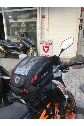 Motosiklet Körüklü Depo Üstü Ve Sırt Çantası / Kask Çantası
