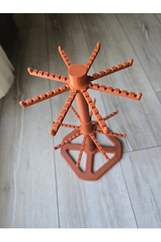 Anahtarlık Standı Renkli 2 Katlı Dönen/organizer Düzenleyici