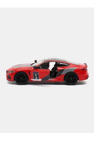 Kinsmart Bmw M8 Competition Coupe Livery Edition Kt5425df 1:38 Scale Model Lisanslı Kırmızı