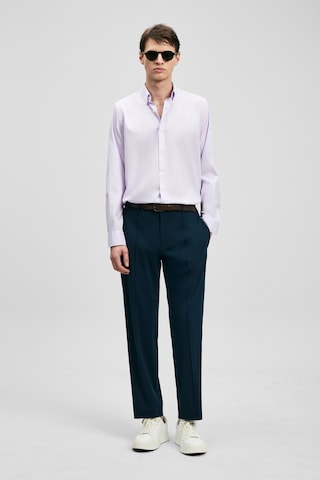 Lufian Danıel Erkek Basic Gömlek Regular Fit Lila Lila 111010677100870