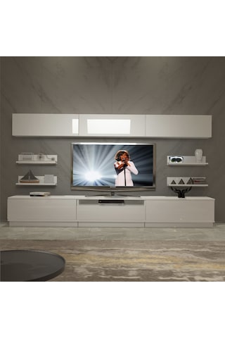 Decoraktiv Trendstyle 8ys Mdf Tv Ünitesi Tv Sehpası Beyaz