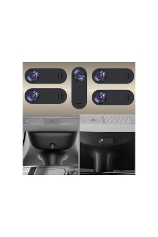 Red Lion Parts Tesla Model Y/3 /juniper Kamera Gizlilik Kapağı,web Kamerası Kapağı Gizlilik Koruyucu 5 Adet