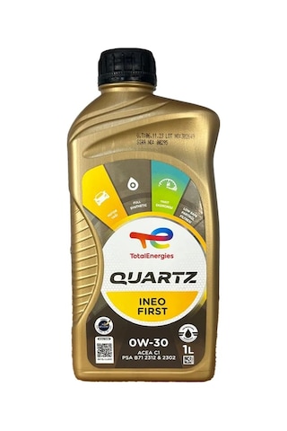Total Quartz 0W-30 Ineo First Partiküllü Motor Yağı 1 L