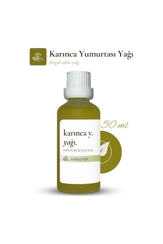 Sabunal Karınca Yumurtası Yağı 50 ML - Epilasyon Sonrası Tüy Azaltıcı Bakım Yağı