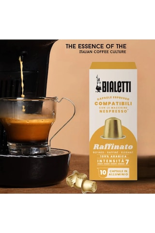 Bialetti Nespresso Uyumlu Kapsül Kahve Raffinato 40 Adet Kapsül Kahve