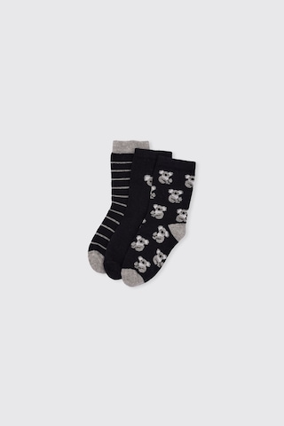 Panço Erkek Çocuk Gri-melanj Soket Çorap 2622bk11004