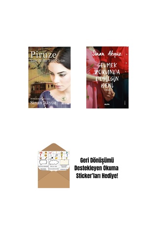 Piruze - Şam'da Bir Türk Gelin + Sevmek Zorunda Değilsin Beni + Okuma Sticker'ları