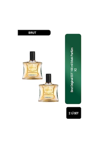 Brut Original Erkek Parfüm EDT 2 x 100 ML