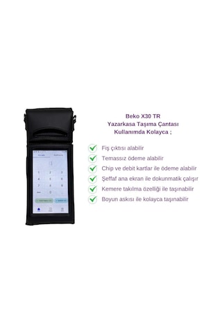 Mundestech Beko X30tr Yazarkasa Çantası