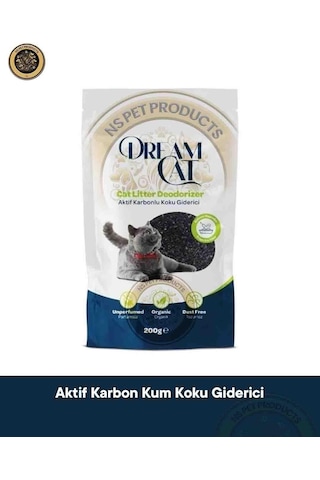 Dream Cat Aktif Karbonlu Kum Koku Giderici