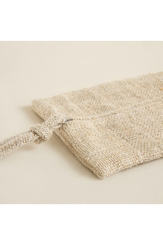 Chakra Hiyali Dikdörtgen Çok Amaçlı Çanta 22x15cm Natural