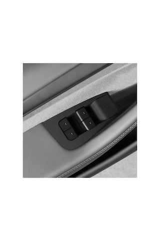 Red Lion Parts Tesla Model Y Juniper 2025+ Uyumlu Silikon Cam Açma Düğme Paneli Koruyucu Seti 4 Parça