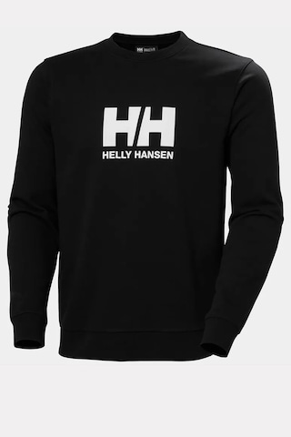 Helly Hansen Erkek Hh Logo Crew Sweatshirt Siyah