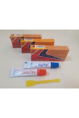 Jalasanj Ikiz Tüp Epoksi Plastik Çelik Yapıştırıcı -ıran Arap Yapıştırıcı-çift Karışım-3 Adet