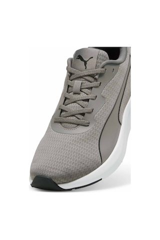 Puma Flyer Lite 378774-10 Kadın Erkek Günlük Sneakers Gri-beyaz Gri - Beyaz