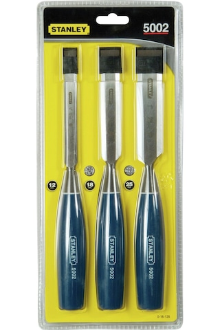 Stanley 0-16-128 İskarpela Seti 3 Parça Mavi 12-18-25 MM