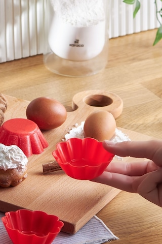 Karaca 6'lı Silikon Muffin Kalıbı
