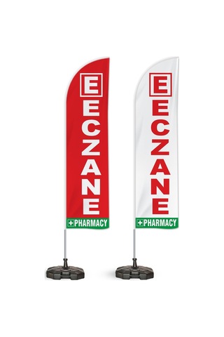 Eczane Pharmacy Yelken Bayrak 2'li Paket V3