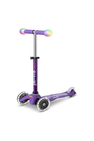 Micro MMD129 Mini Deluxe Led Işıklı Magic Purple Scooter