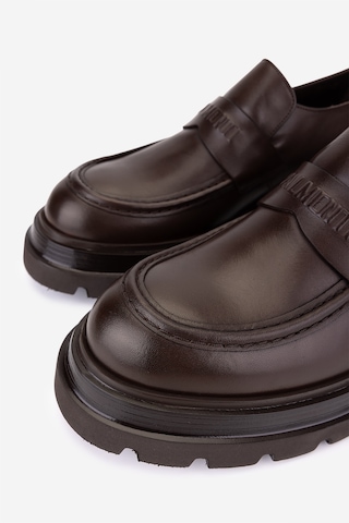 Valmenti Erkek Hakiki Deri Kahverengi Loafer Ayakkabı 886 2792 Erk Ayk Sk25-26 Kahve Dr Kahverengi