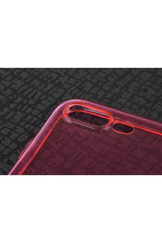 Apple Uyumlu iPhone 8 Plus Kılıf Zore Imax Silikon-Renksiz